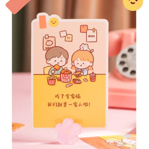 Lovely couple Slice Of Life Postcards - 5 pcs - Picture 7 of 9